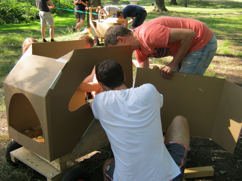 abenteuerwerk Seifenkistenbau, Teamtag, Teamtraining, Teambuildi